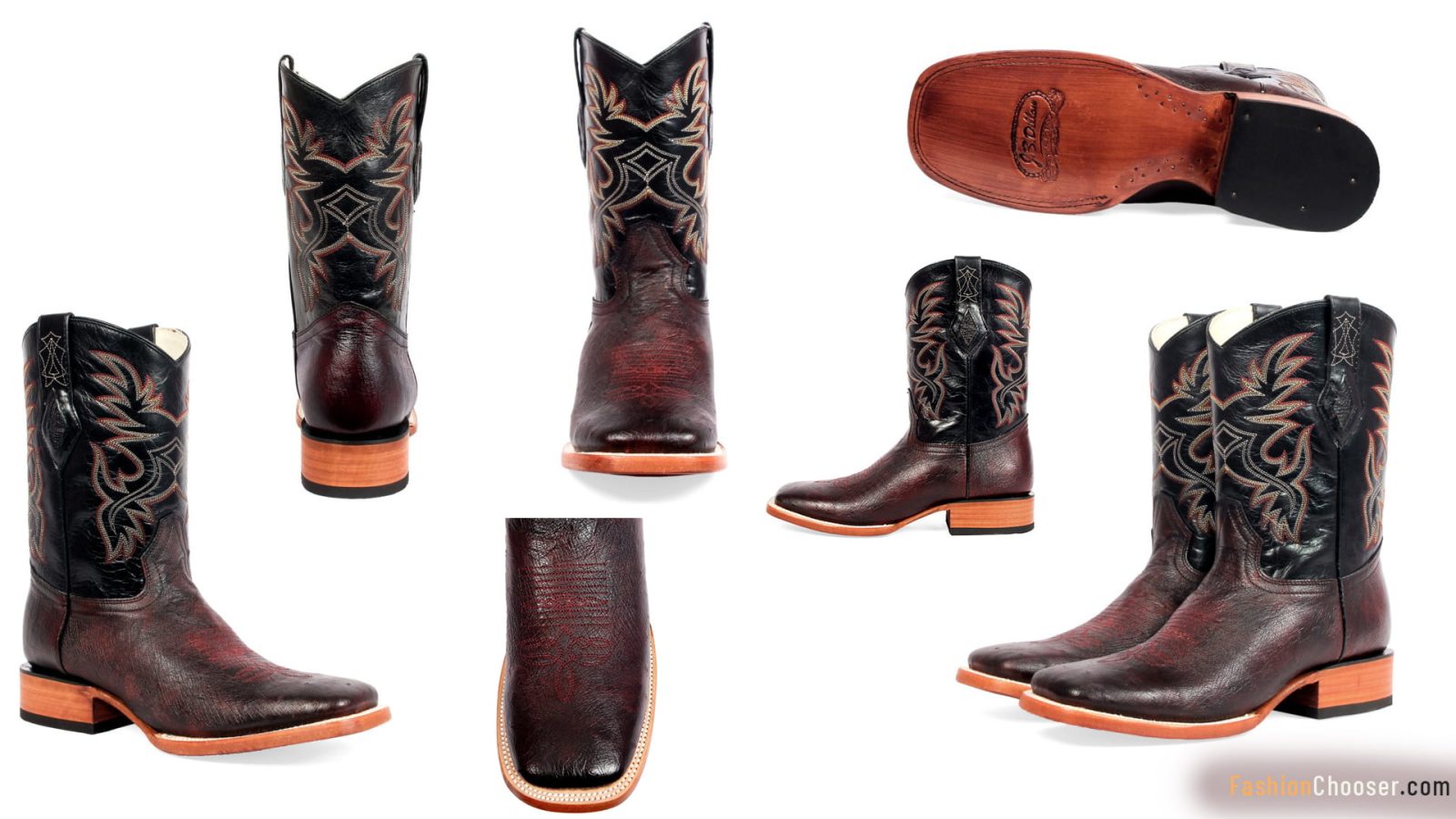 J.B. Dillon Gibson Men's comfortable Western cowboy boots brand