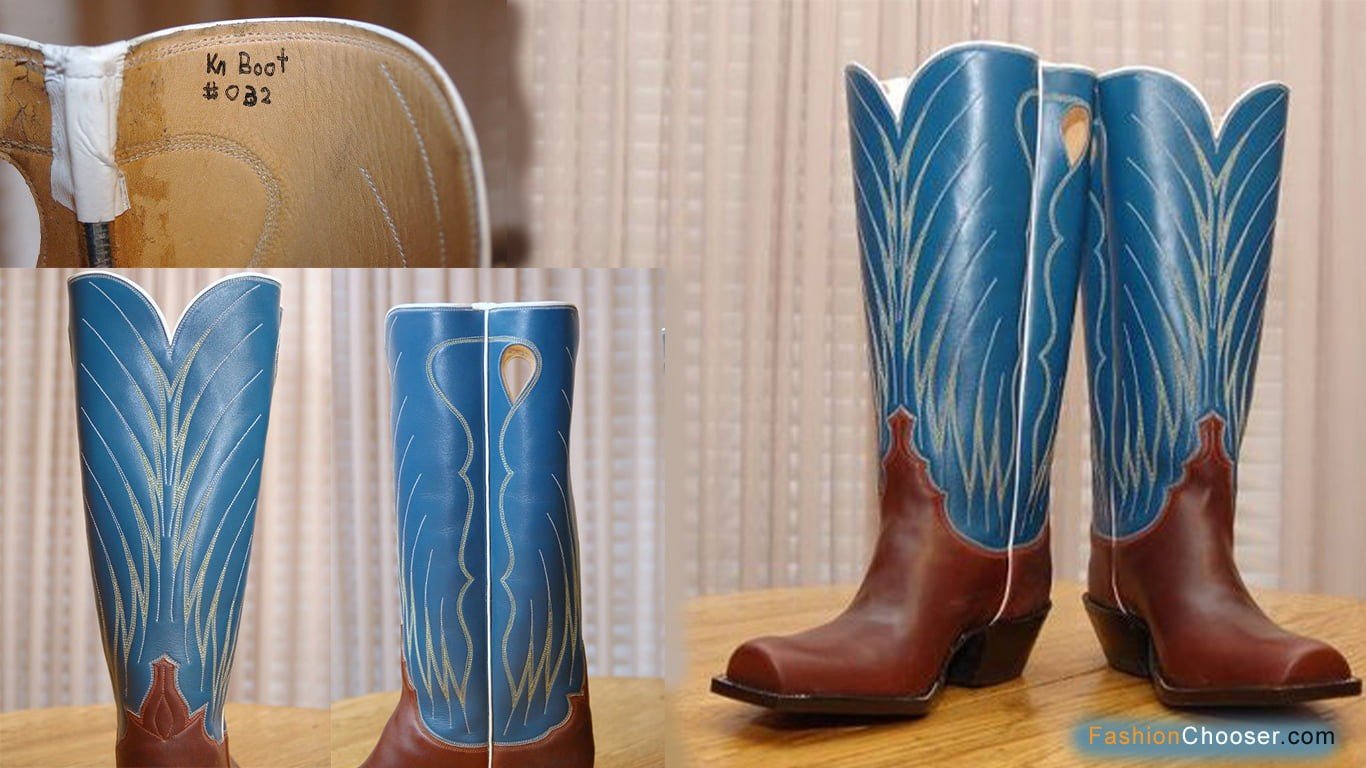 K.M. custom handmade boots - comfortable cowboy boots brand