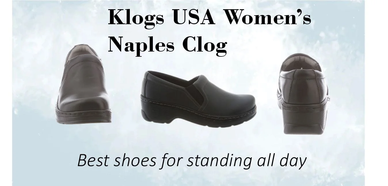 Klogs Footwear Naples Black Full Grain Women's Shoes|Mules & Clogs|most comfortable standing all day long