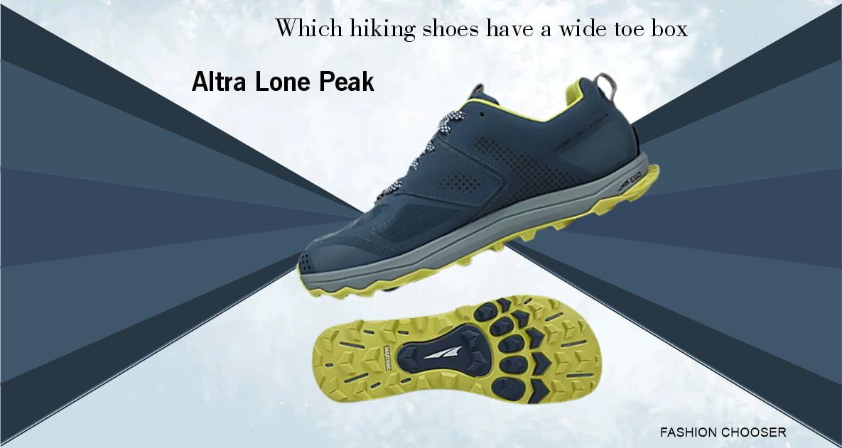 Altra Lone Peak Toe Box Hiking Shoes | Trail Shoe| Trail to Peak | FASHION CHOOSER