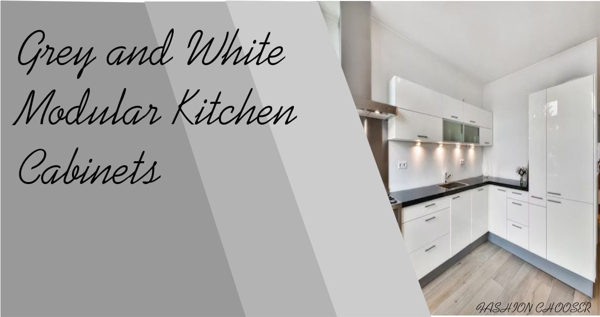 Image result for grey and white modular kitchen cabinets | fashion chooser