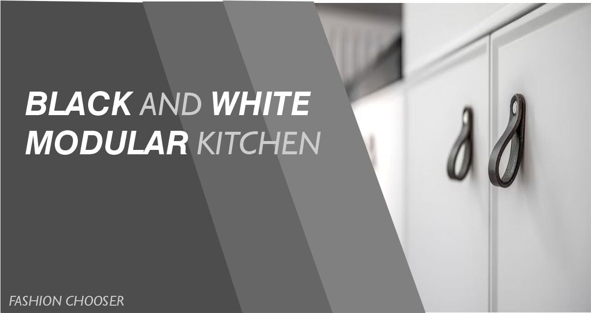 Image result for black and white modular kitchen | fashion chooser