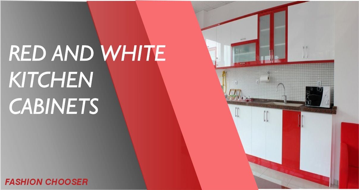popular kitchen design red and white themes | fashion chooser